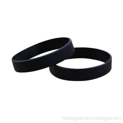 1 Color Soft Rubble Silicone Wristbands without Printing